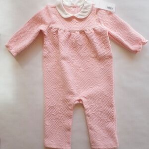 Janie and Jack Pink Romper/Playsuit NWT 6-12mo